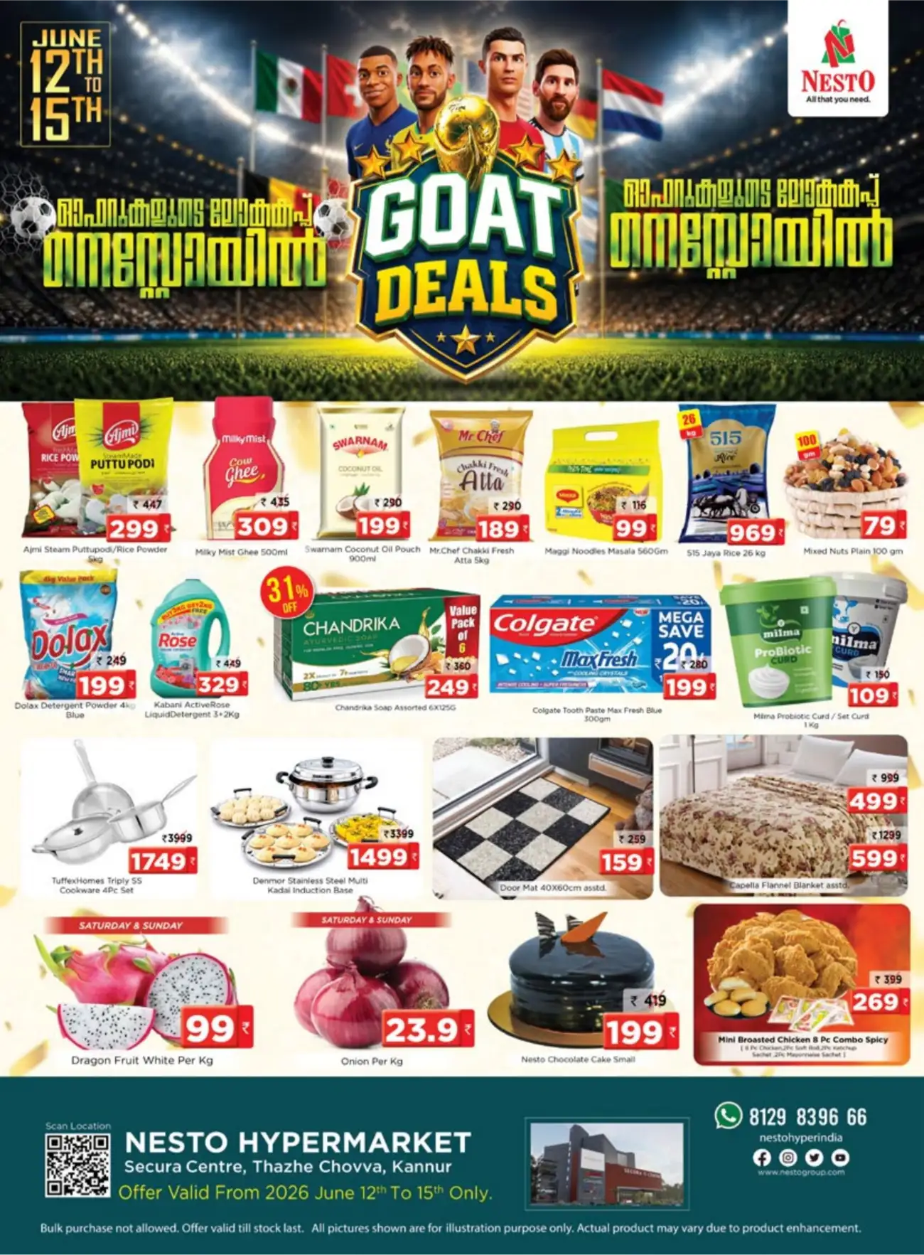 Nesto Hypermarket Kannur GOAT Deals Offers | Shop Today page 1
