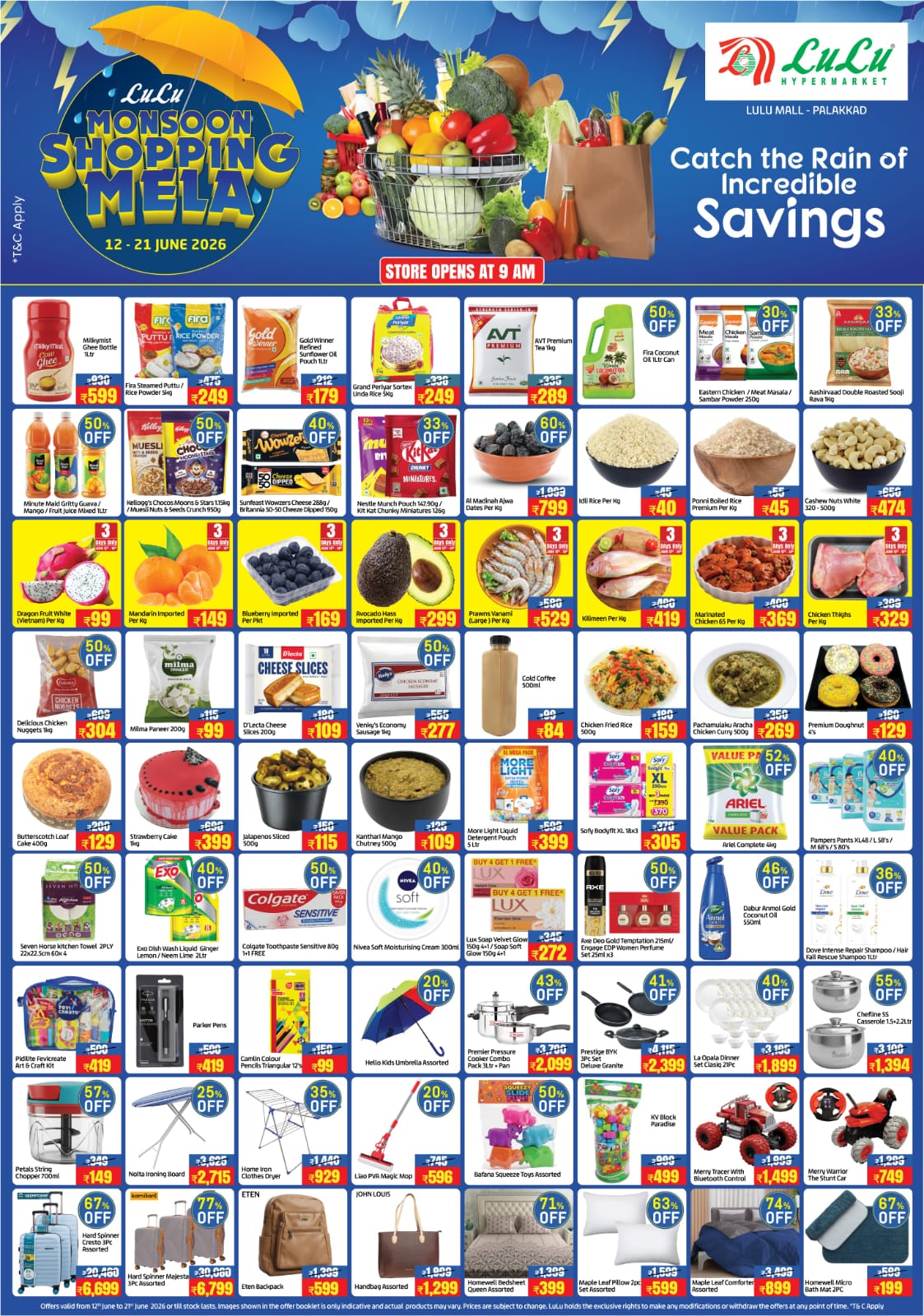 LuLu Palakkad Monsoon Shopping Mela | Top Deals & Offers page 1