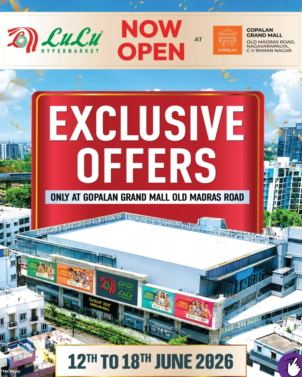 LuLu Hypermarket Gopalan Grand Mall Offers | Biggest Deals Today page 1