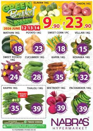 3 Days offer flyer cover