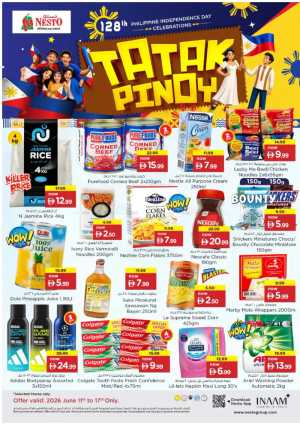 Nesto Tatak Pinoy Philippine Food Deals | shop today flyer cover