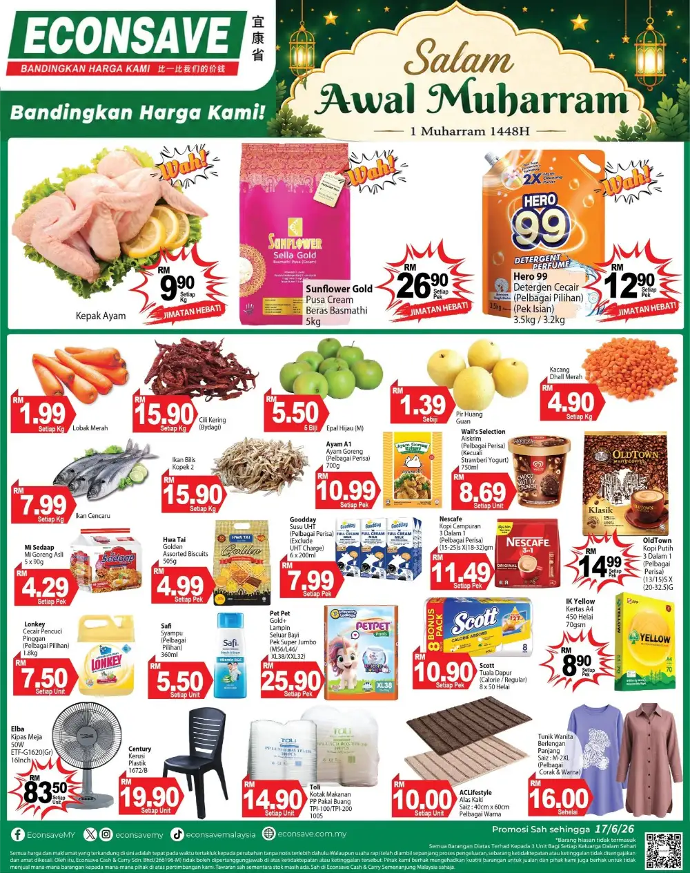 Econsave Awal Muharram Promotion | Biggest Deals Today page 1