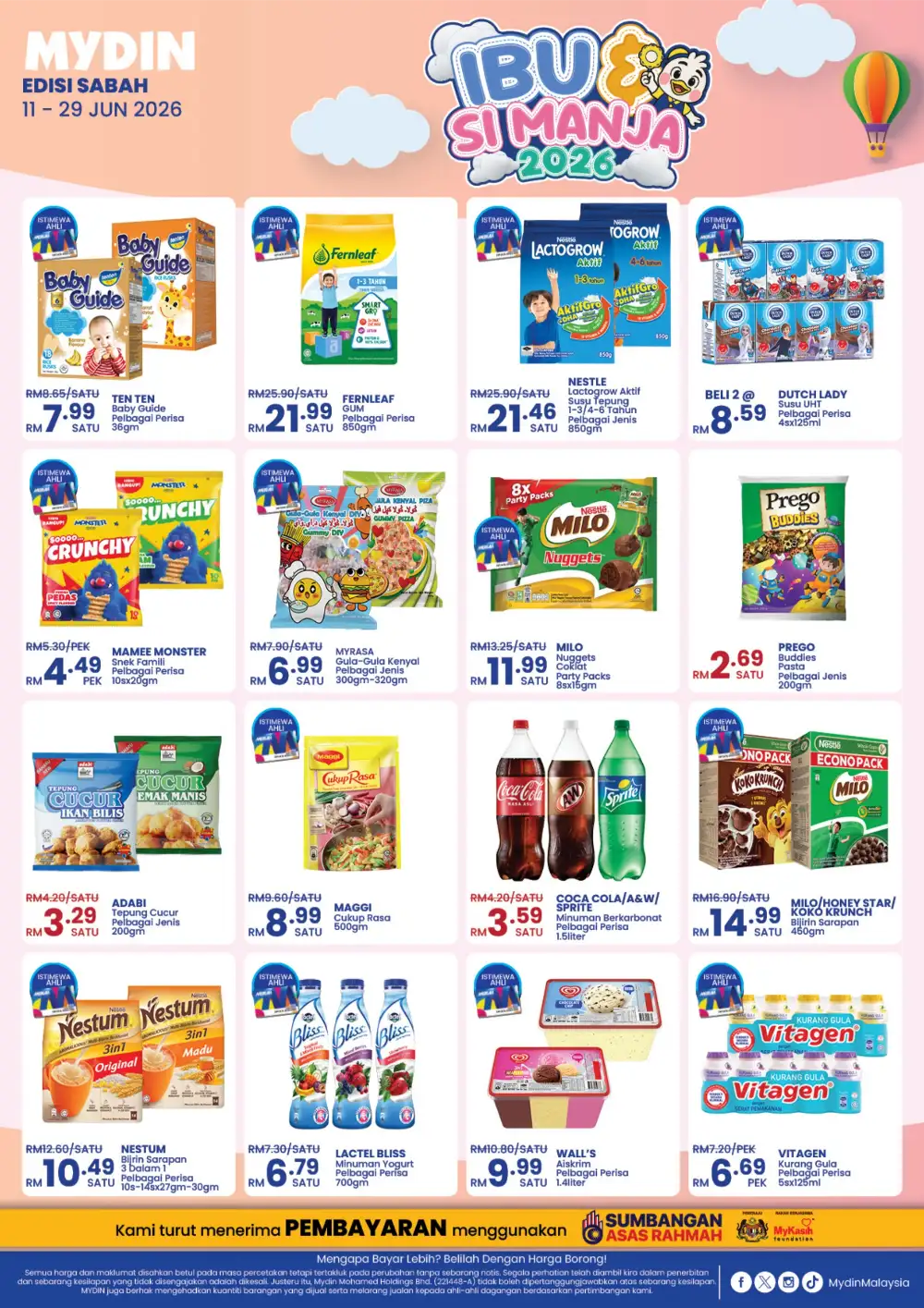 Mydin Sabah Ibu dan Si Manja Fair | Biggest Deals Today page 3