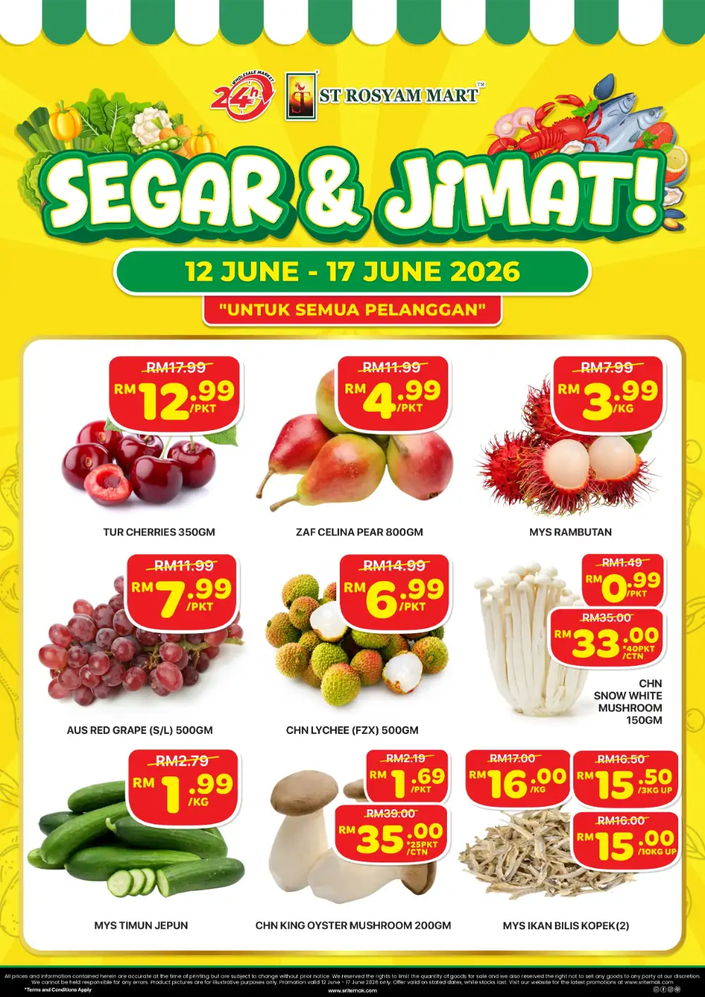 ST Rosyam Mart Segar and Jimat Promotion | Save Today page 1