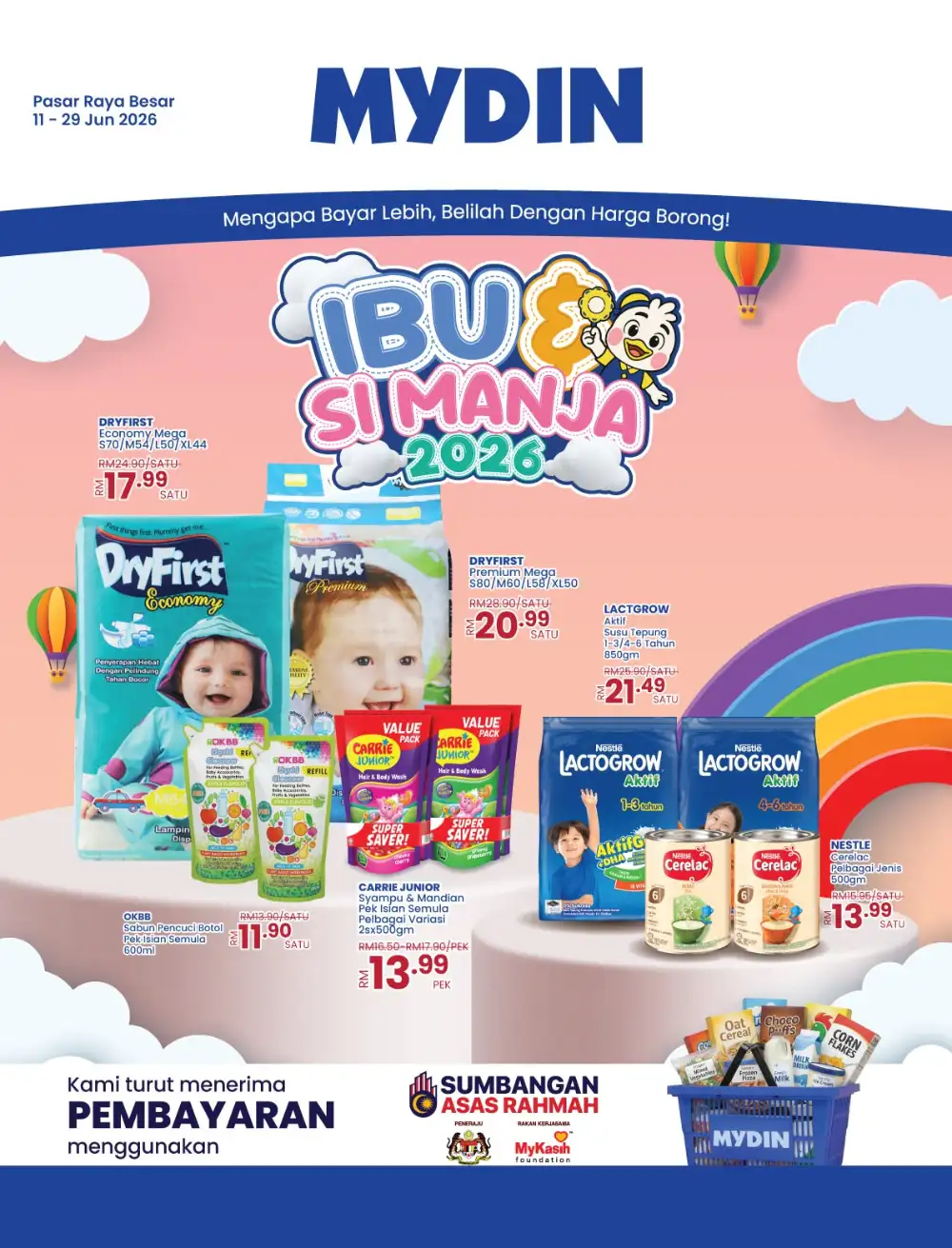 Mydin Malaysia Ibu and Si Manja Promotion | Save Today page 1