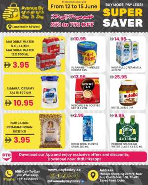 Day to Day Dubai Super Saver Grocery Deals | Shop Today flyer cover
