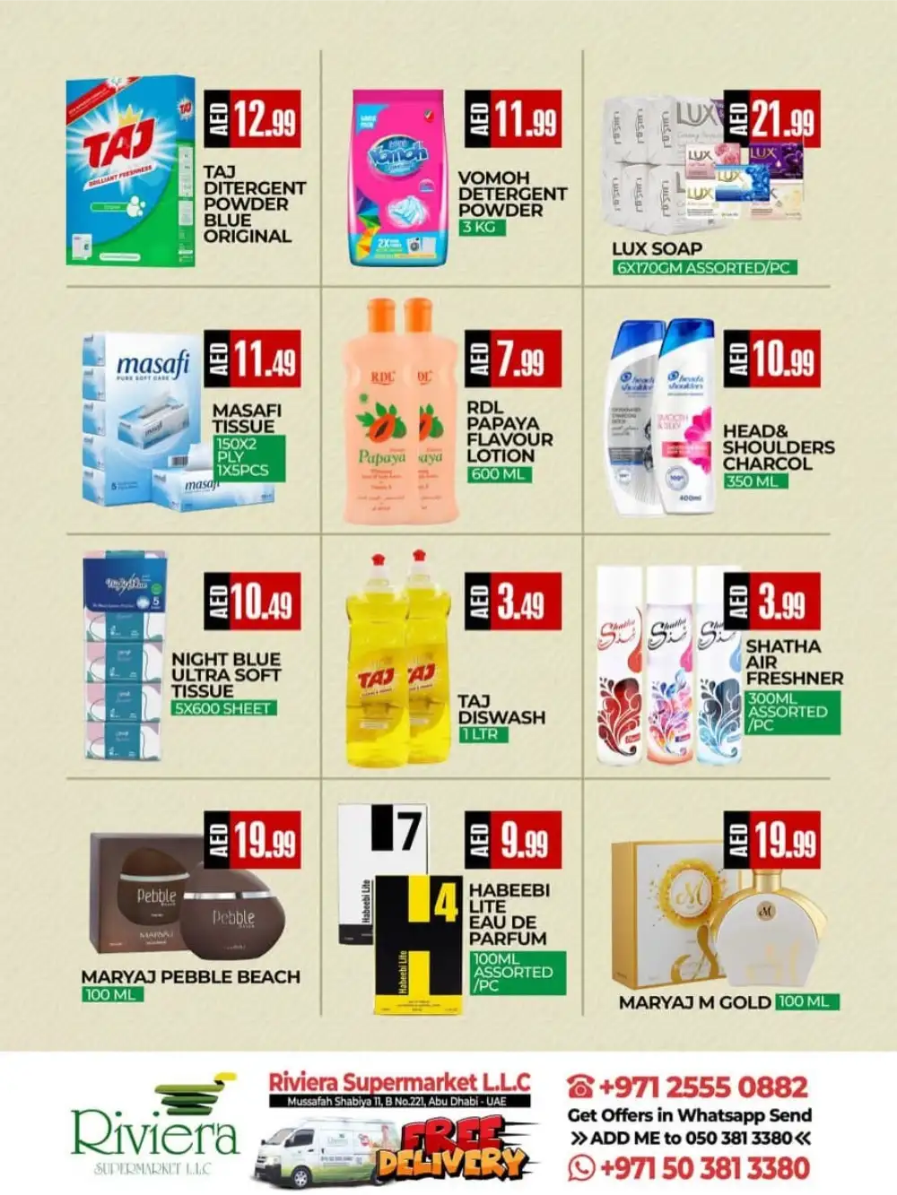Riviera Supermarket Abu Dhabi Mega Grocery Deals | Save Today page 6