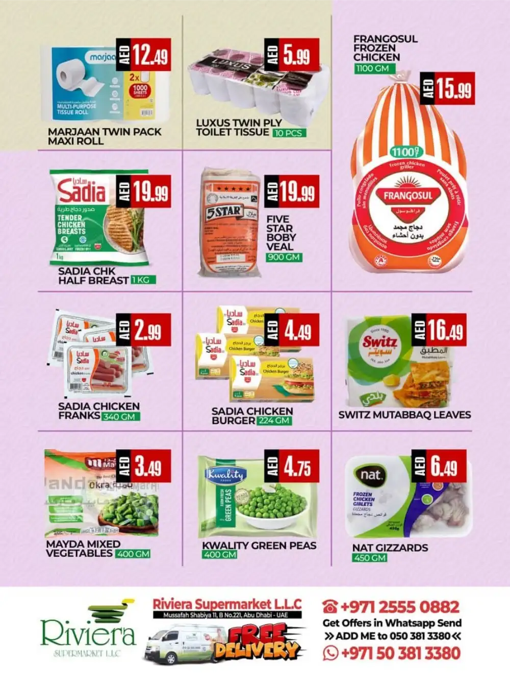 Riviera Supermarket Abu Dhabi Mega Grocery Deals | Save Today page 7