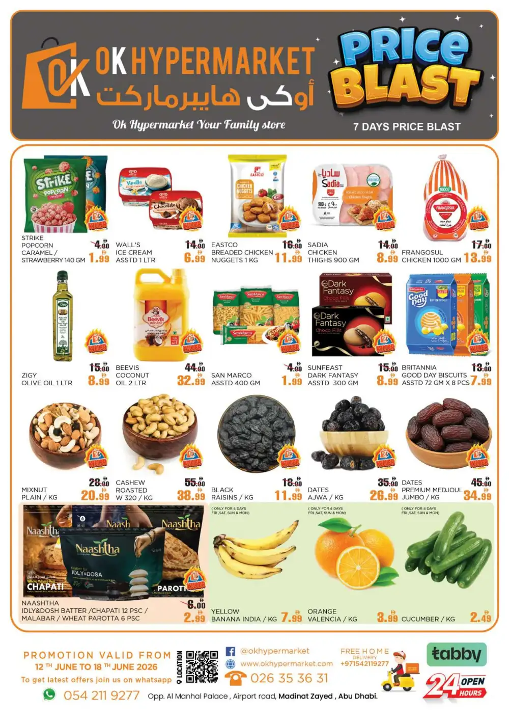 OK Hypermarket Abu Dhabi 7 Days Price Blast | Save Today page 1