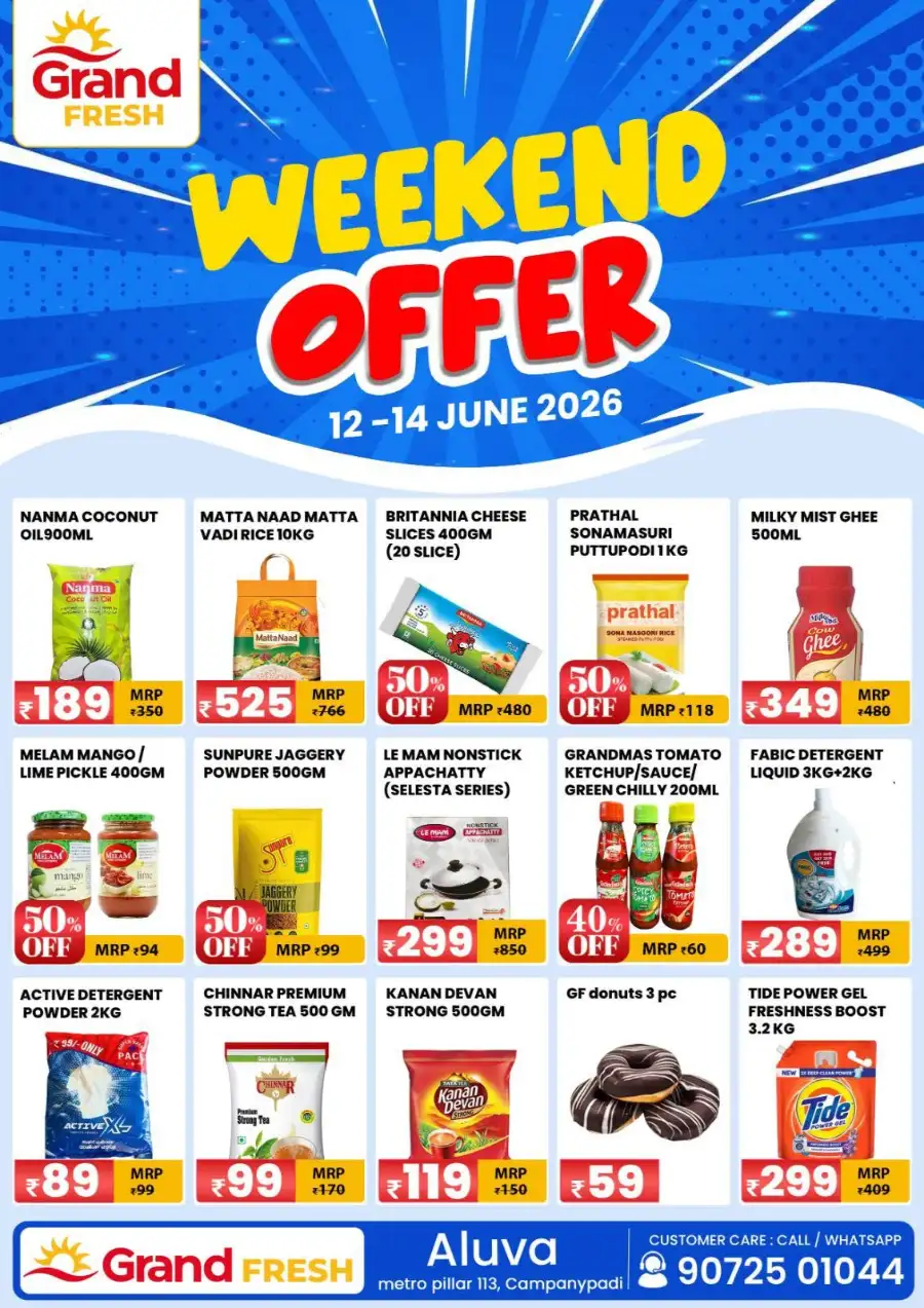 Grand Fresh Aluva Weekend Offers | Save Today page 1