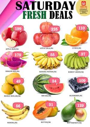 Saturday Offer flyer cover