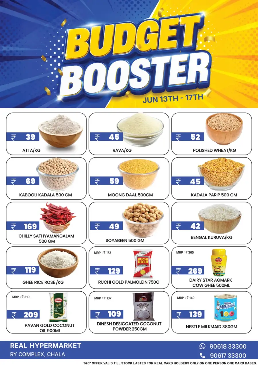 Real Hypermarket Chala Budget Booster Deals | Biggest Deals Today page 1