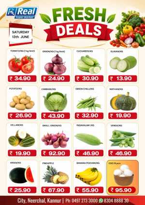 Fresh deals flyer cover