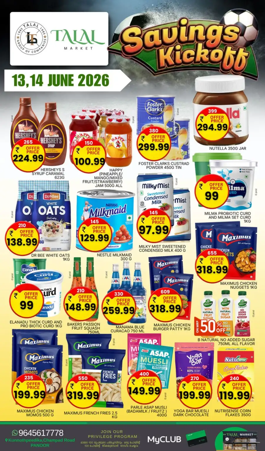 Talal Market Panoor Savings Kickoff Deals | Biggest Deals Today page 1