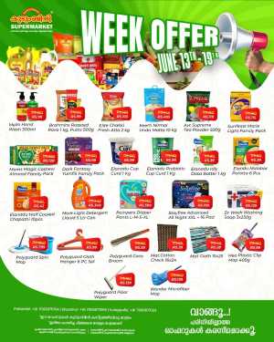 Week offer flyer cover