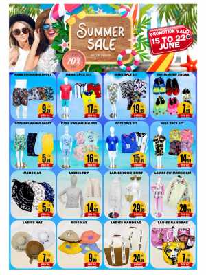 Centro Discount Center UAE Summer Sale Fashion Deals flyer cover