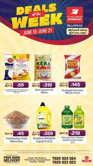 Kalyan Hypermarket Palakkad Deals of the Week | Save Today flyer cover