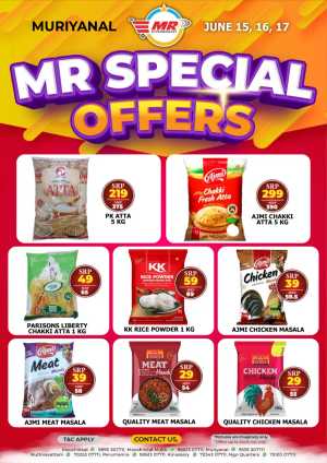 MR Hypermarket Muriyanal Special Offers | Biggest Deals Today flyer cover
