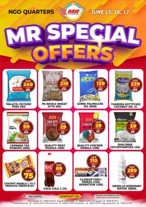 MR Hypermarket NGO Quarters Special Offers | Biggest Deals Today flyer cover
