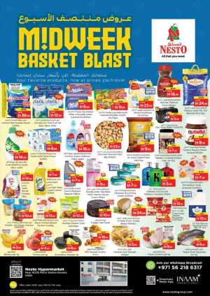 Nesto Karama Dubai Midweek Basket Blast Deals | Save Today flyer cover