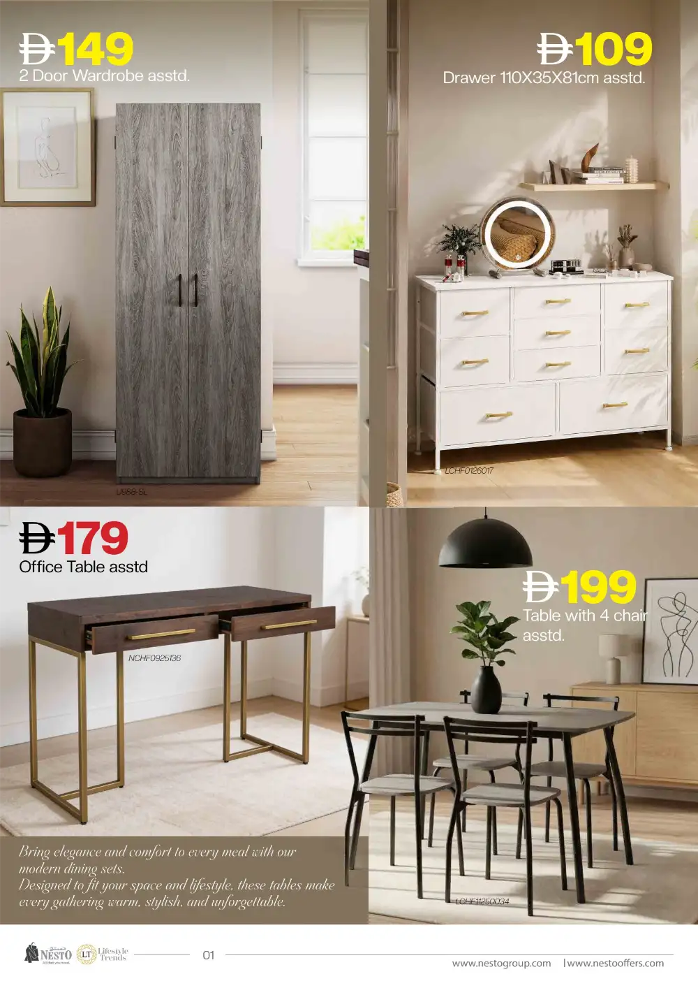 Nesto UAE Ultimate Furniture Fair 2026 Deals | Shop Today page 2