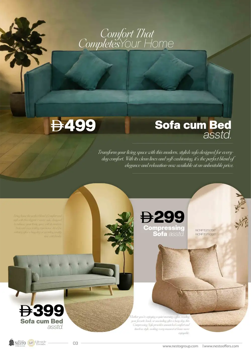 Nesto UAE Ultimate Furniture Fair 2026 Deals | Shop Today page 4