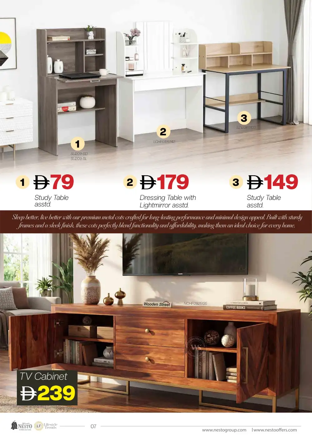 Nesto UAE Ultimate Furniture Fair 2026 Deals | Shop Today page 8