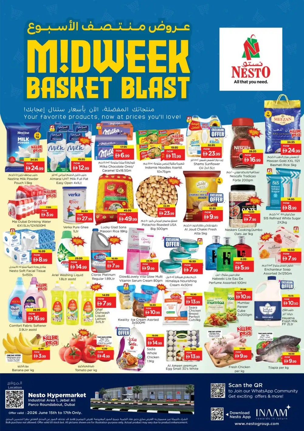 Nesto Jebel Ali Dubai Midweek Basket Blast Deals | Save Today page 1