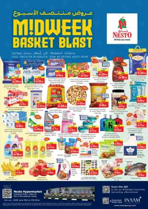 Nesto Jebel Ali Dubai Midweek Basket Blast Deals | Save Today flyer cover