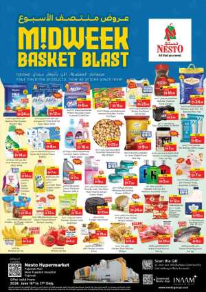 Nesto Hypermarket Fujairah Mall Midweek Deals | Save Today flyer cover