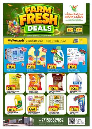Mark and Save Dubai Farm Fresh Deals | Shop Today flyer cover