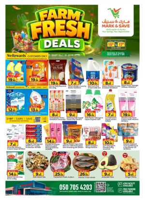 Farm Fresh Deals at Mark and Save Dubai | Biggest Deals Today flyer cover