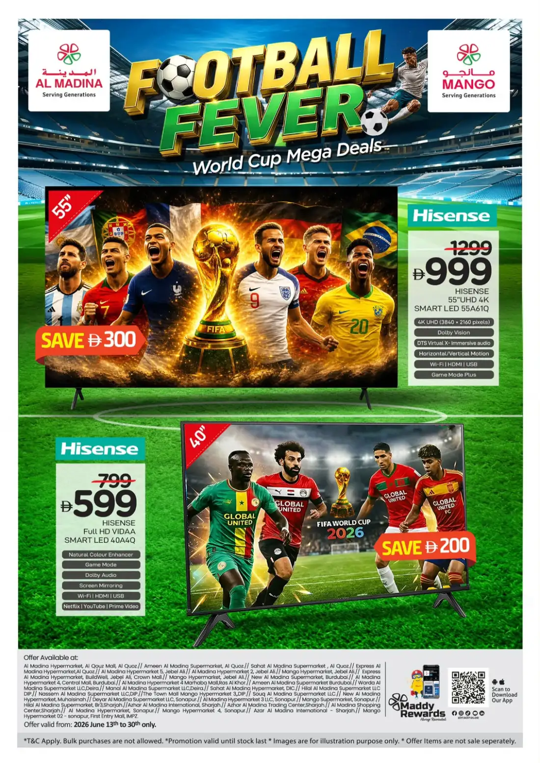 Al Madina Football Fever Mega Deals on Electronics | Save Today page 1