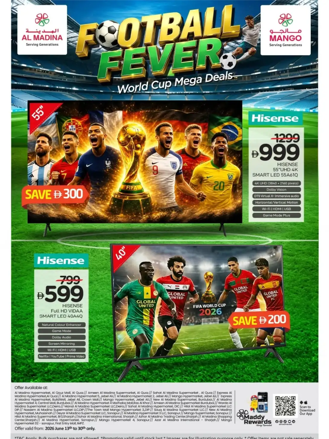 Football Fever World Cup Mega Deals at Mango Hypermarket | Save Today page 1