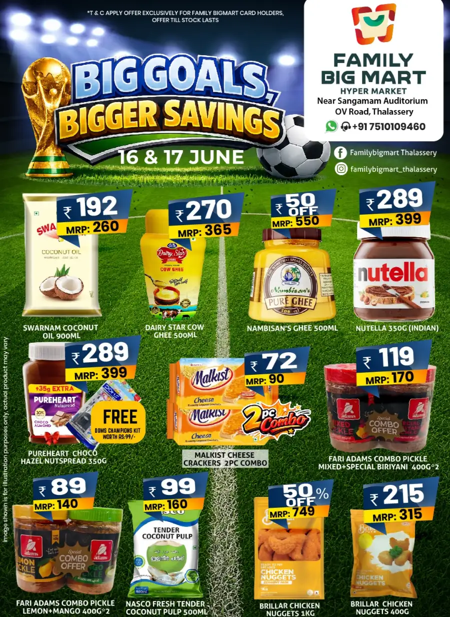 Big goals Bigger savings page 3