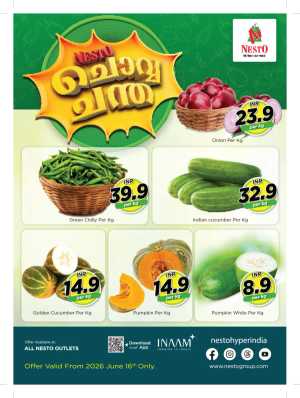 Nesto Hypermarket Tuesday Market | Shop Today flyer cover