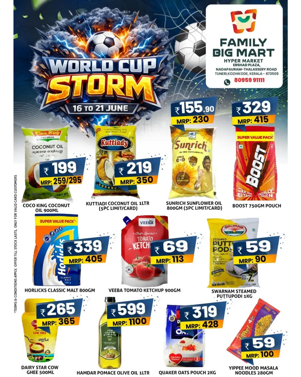 Family Big Mart World Cup Storm Grocery Sale | Save Today page 2