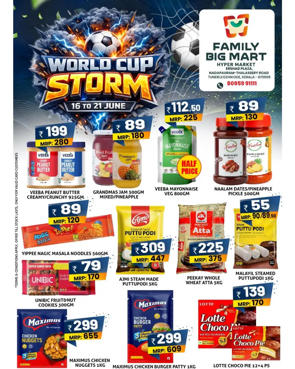 Family Big Mart World Cup Storm Grocery Sale | Save Today page 3