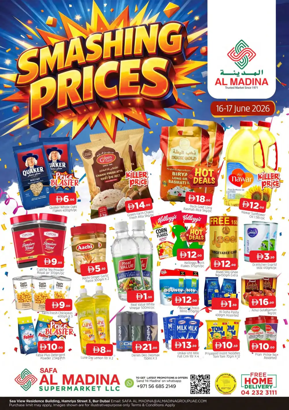 Safa Al Madina Supermarket Midweek Grocery Deals | Save Today page 1