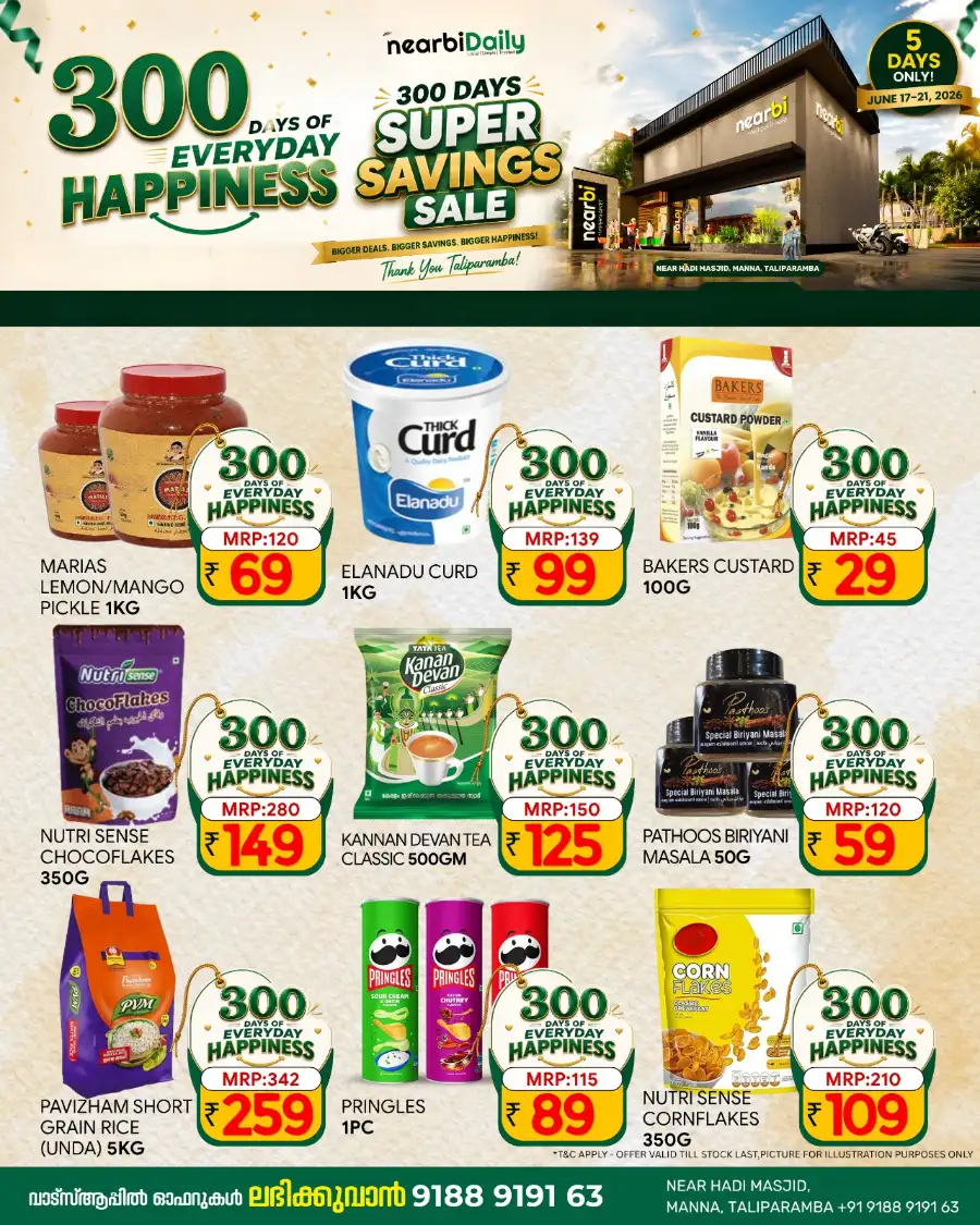 Nearbi Daily Super Savings Sale Taliparamba | Save Today page 4