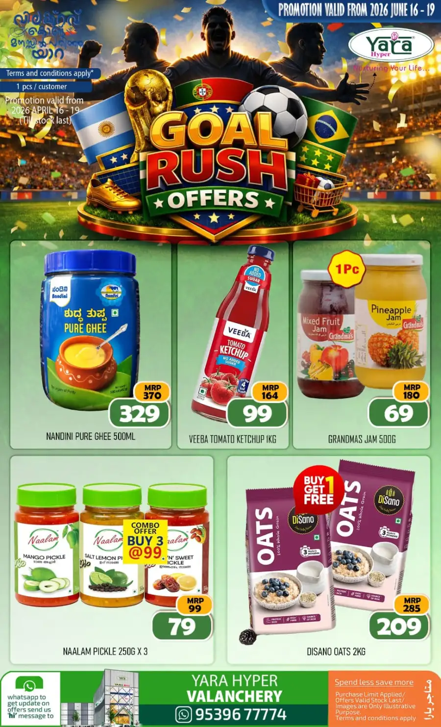 Yara Hyper Valanchery Goal Rush Offers | Save Today page 2