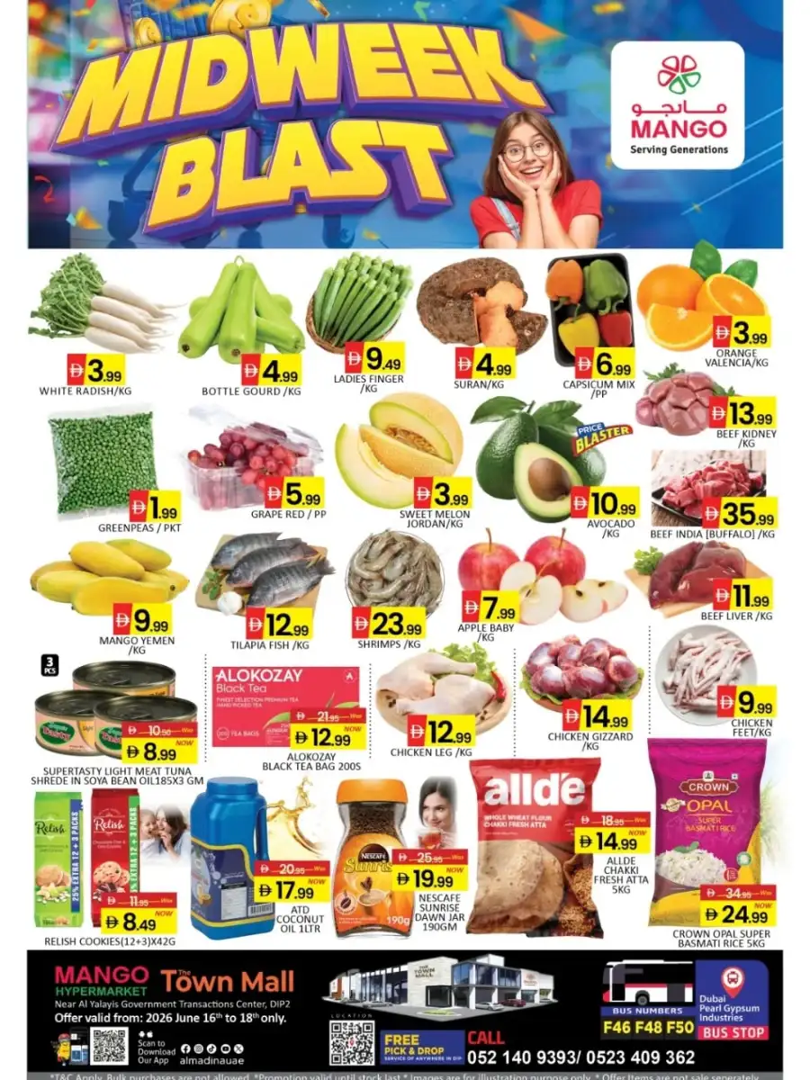 Mango Hypermarket Midweek Blast Dubai Deals | Shop Today page 1