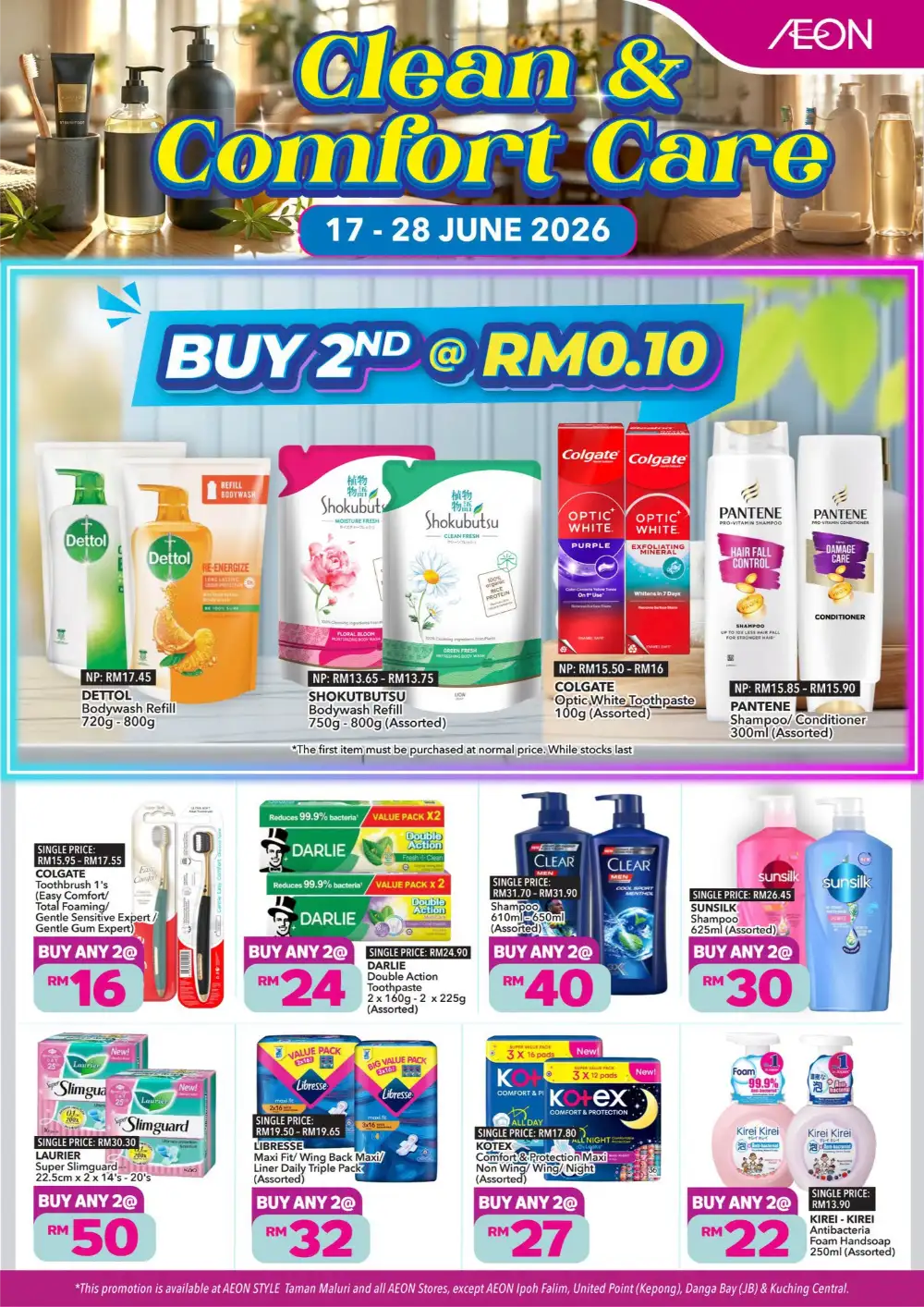 AEON Malaysia Everyday Care Promotion June 2026 | Save Today page 3