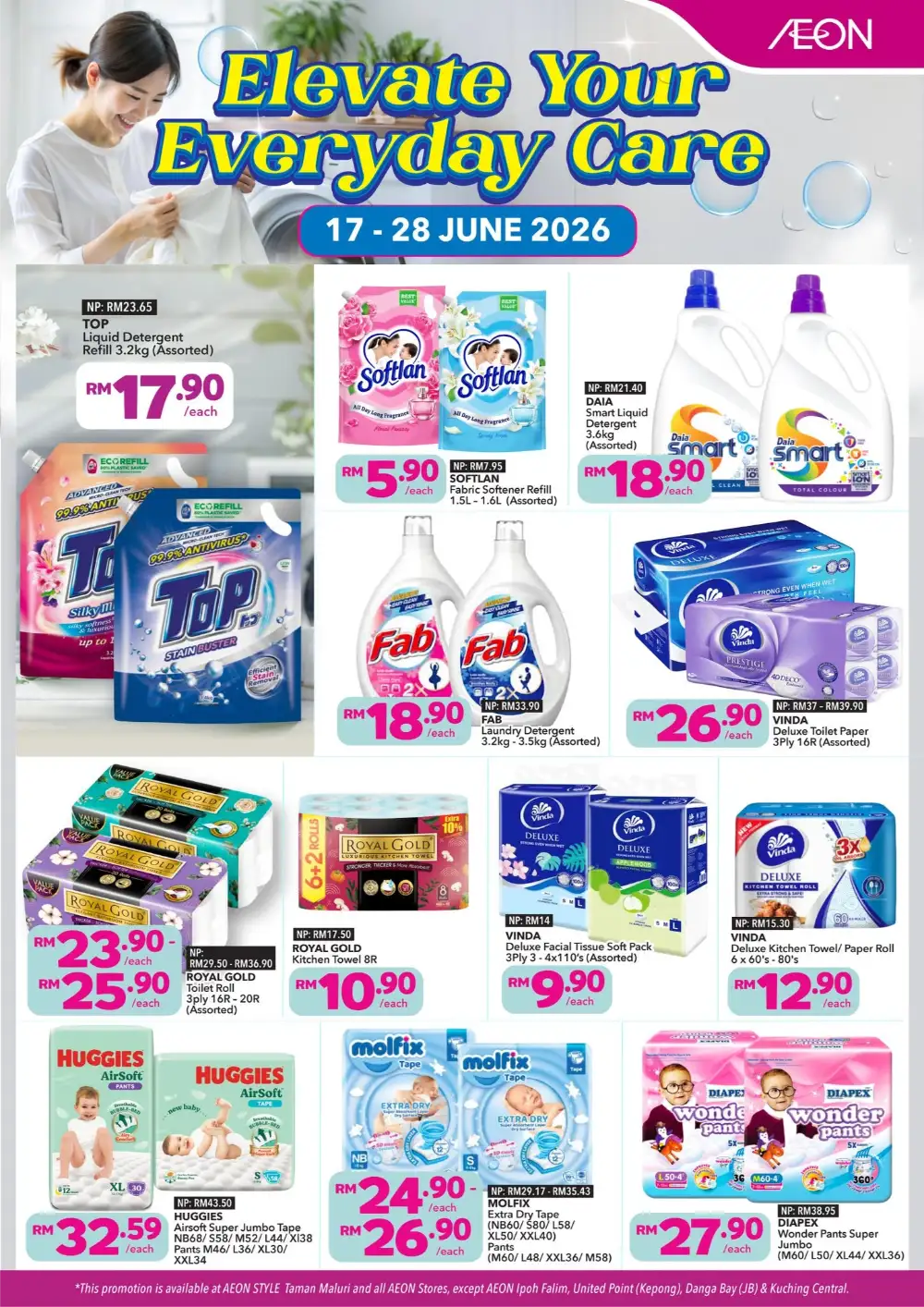 AEON Malaysia Everyday Care Promotion June 2026 | Save Today page 1