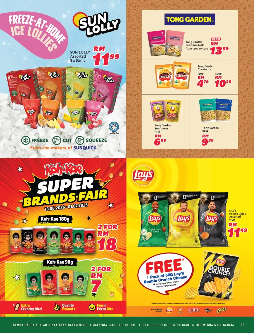 Giant Malaysia Super Brands Festival June 2026 | biggest deals today page 22