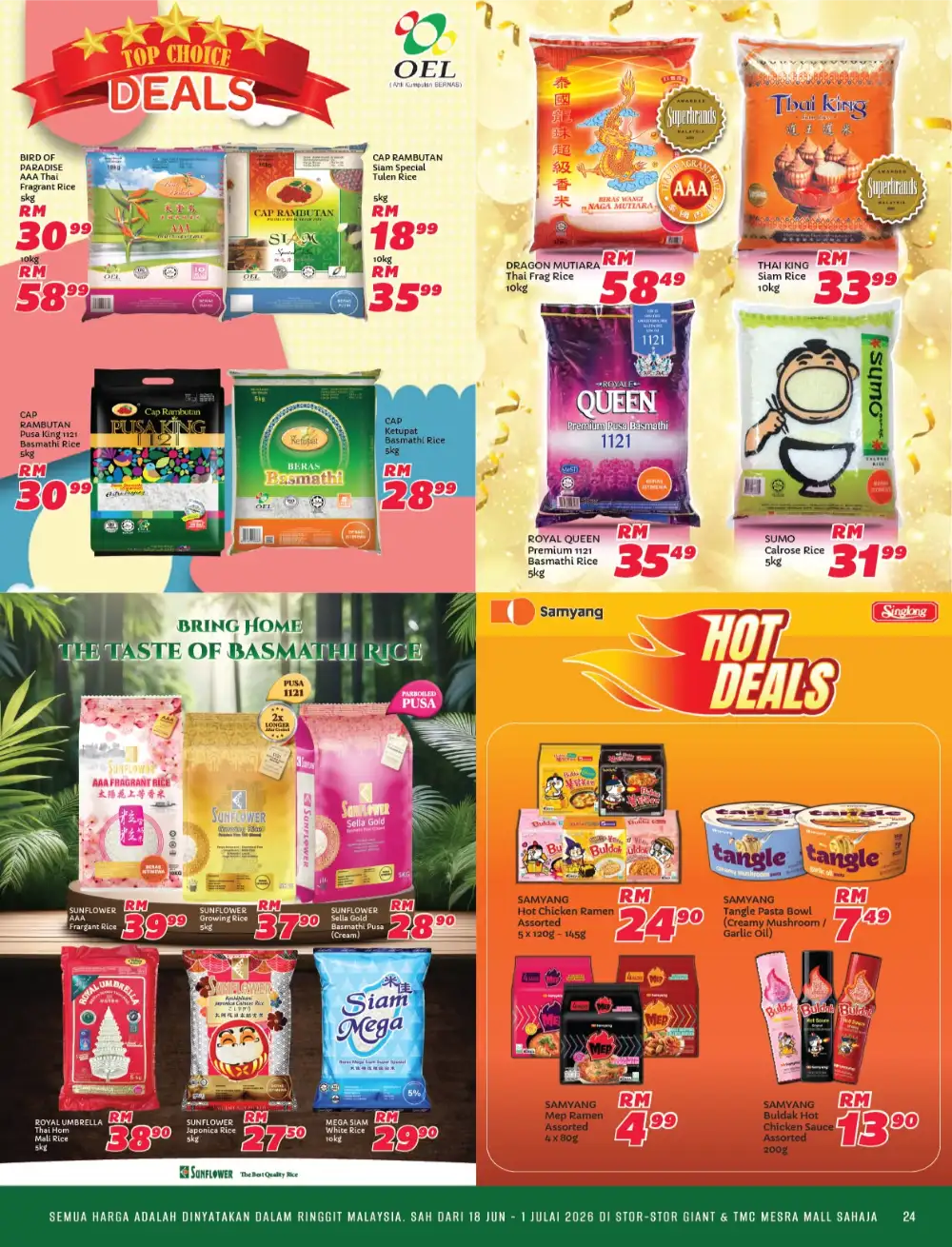 Giant Malaysia Super Brands Festival June 2026 | biggest deals today page 23