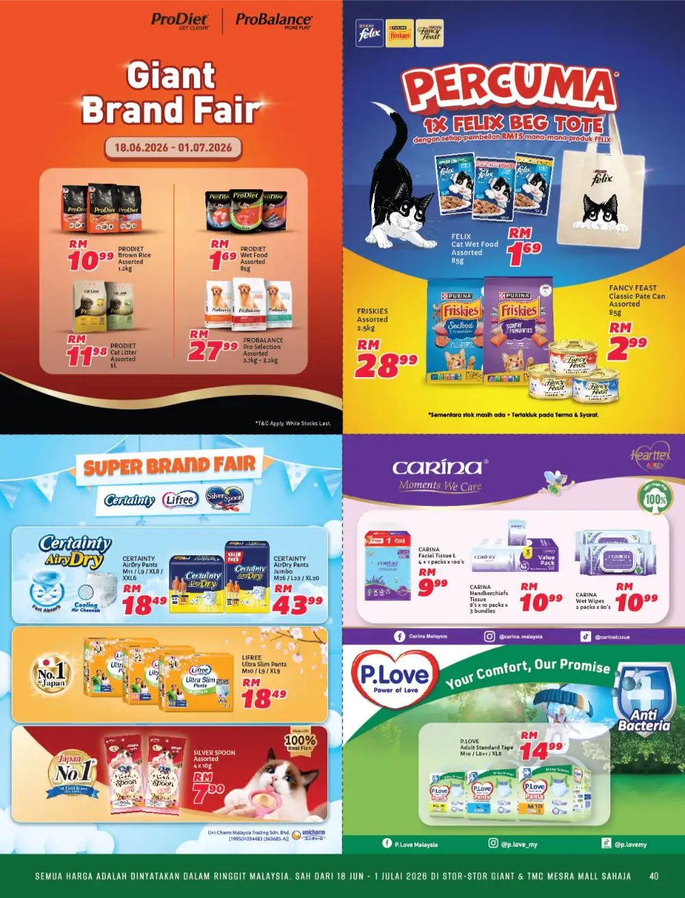 Giant Malaysia Super Brands Festival June 2026 | biggest deals today page 38