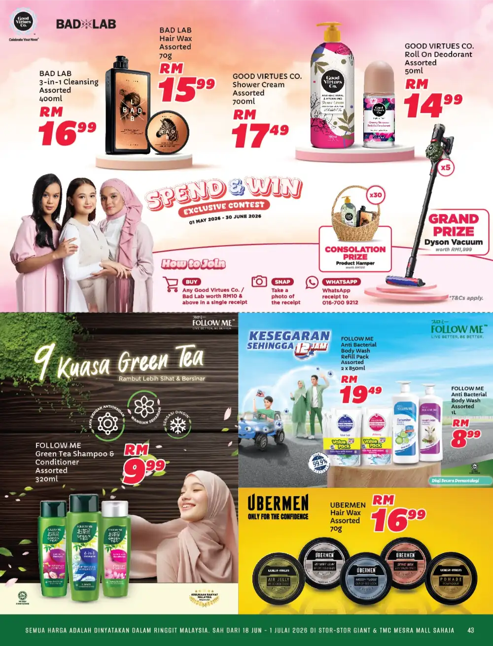 Giant Malaysia Super Brands Festival June 2026 | biggest deals today page 41