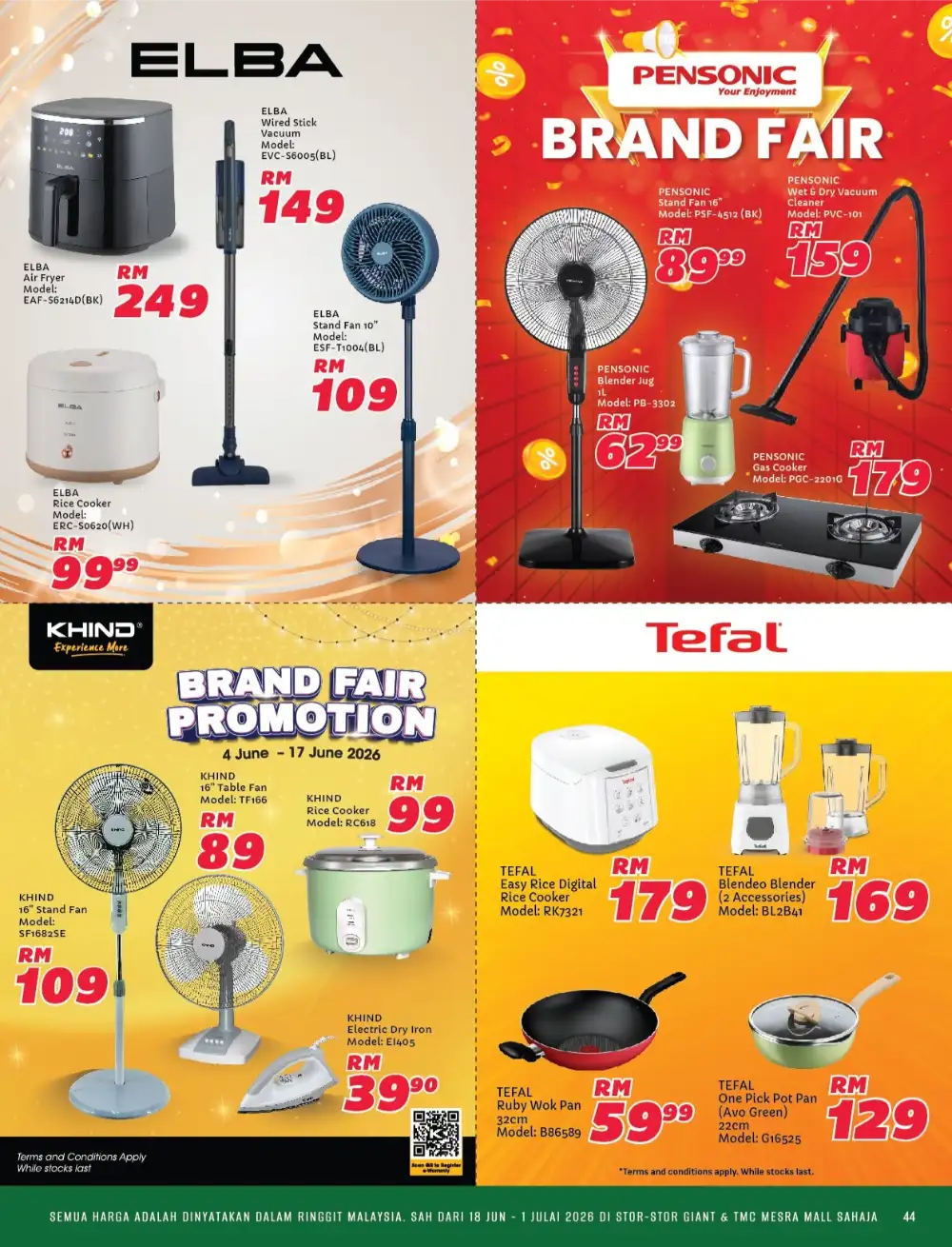 Giant Malaysia Super Brands Festival June 2026 | biggest deals today page 42