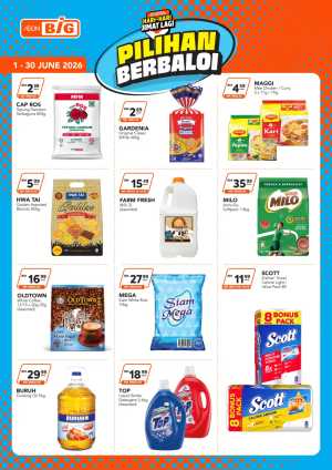 AEON BiG Malaysia Hari-Hari Jimat Lagi Promotion Sale | Save Today flyer cover
